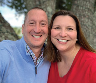 Melanie and Dan Redding